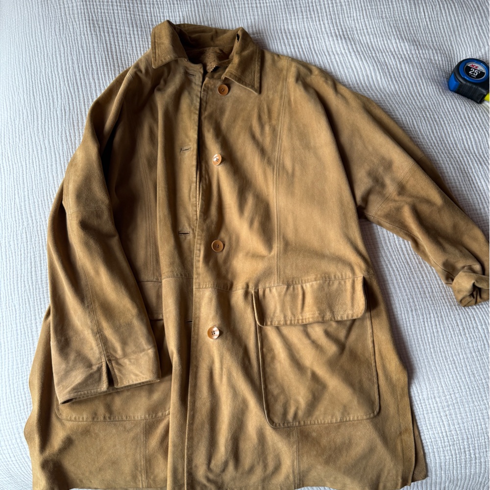 Vintage Mabrun Collection Suede Utility Jacket